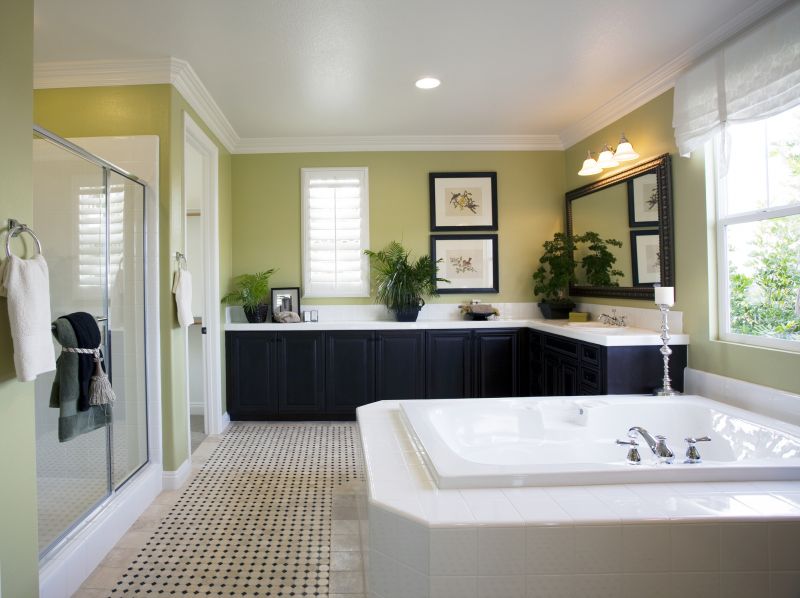 Elegant Tub Area