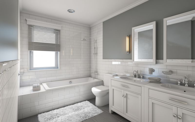 Spacious Bathroom Layout